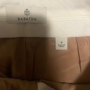 Aritzia gently used tan trousers size 4